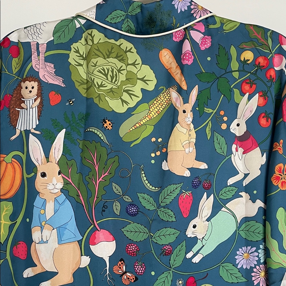 Karen Mabon Pajama Top RARE Peter Rabbit - Picture 8 of 8